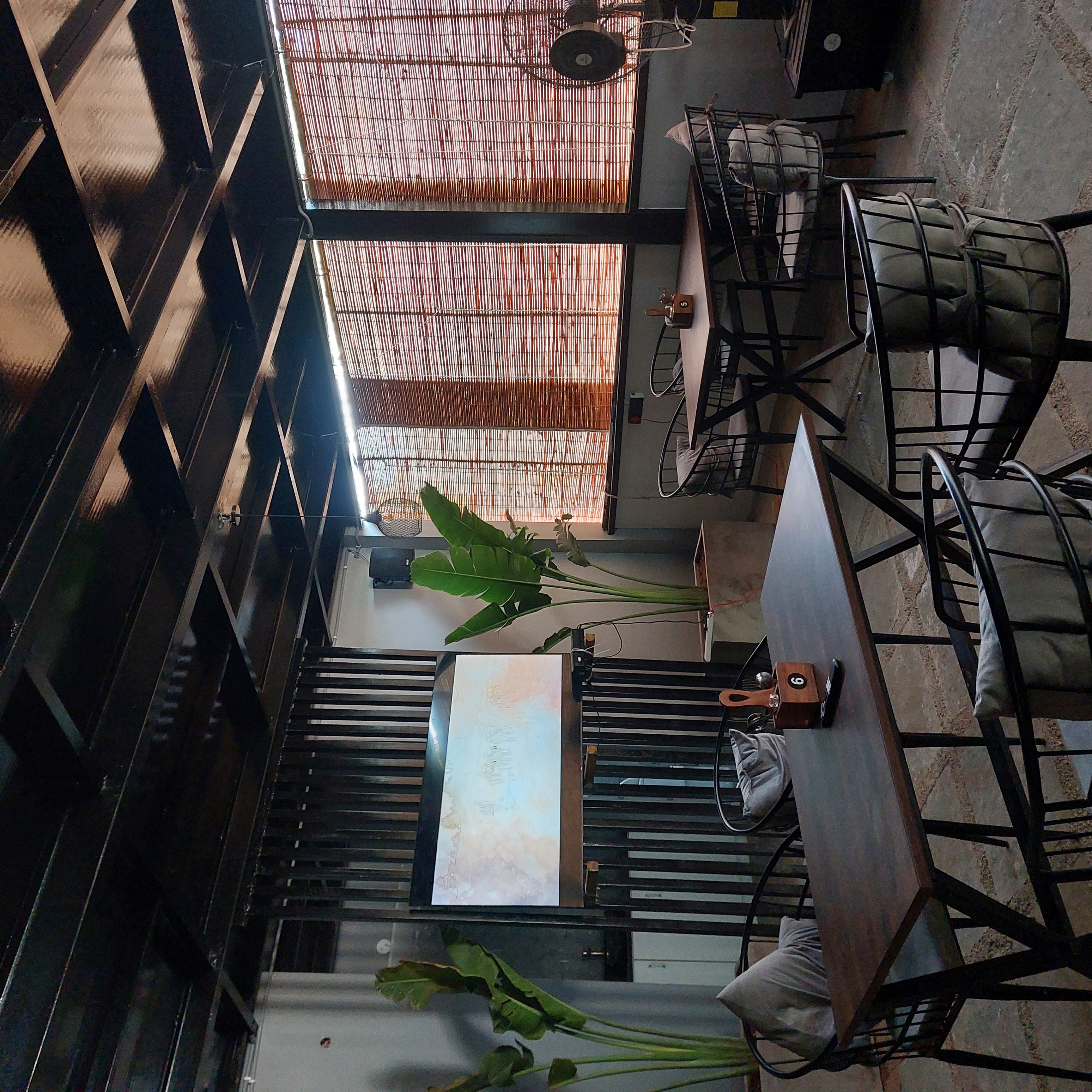 cafe area with table